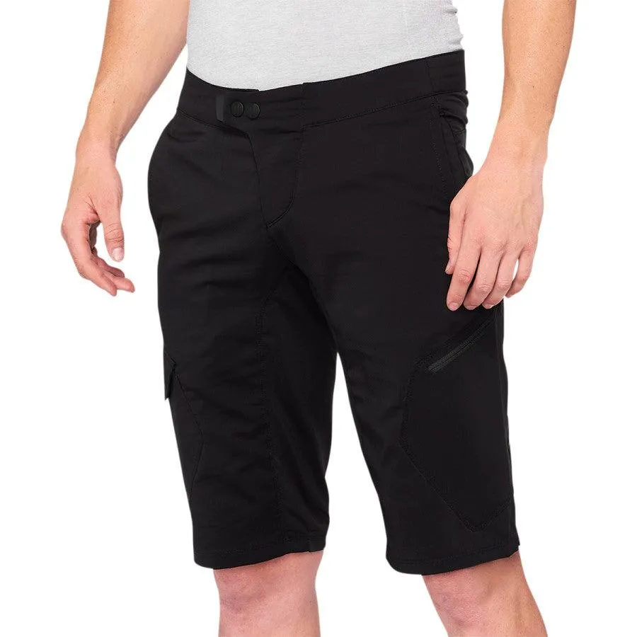 100% Ridecamp Shorts - Black