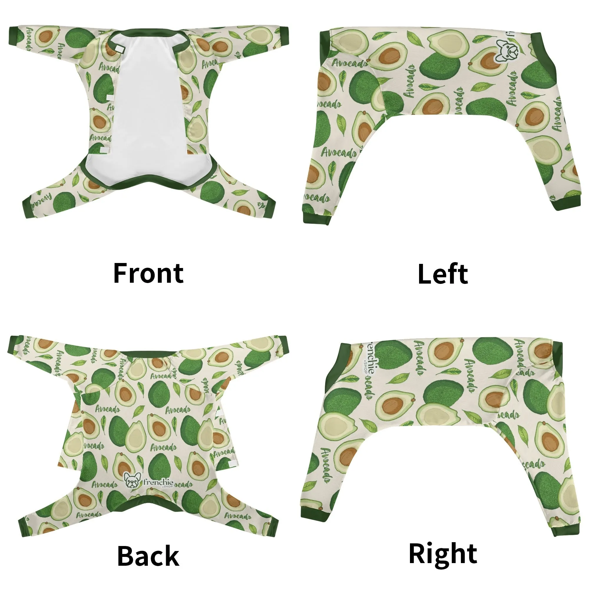 Avocado - Frenchie Pajamas – Ultra-Soft, Cozy, & Adorably Stylish