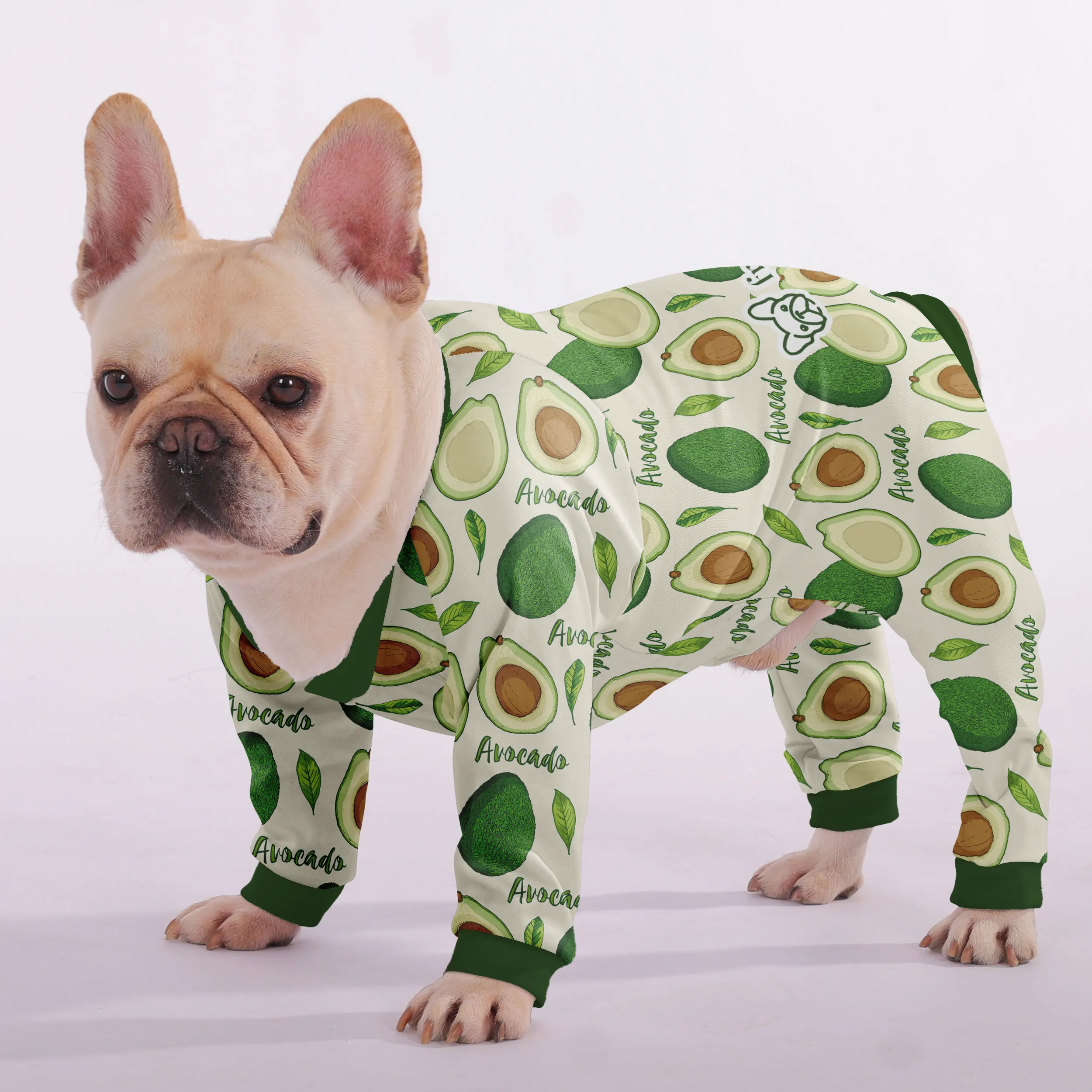 Avocado - Frenchie Pajamas – Ultra-Soft, Cozy, & Adorably Stylish