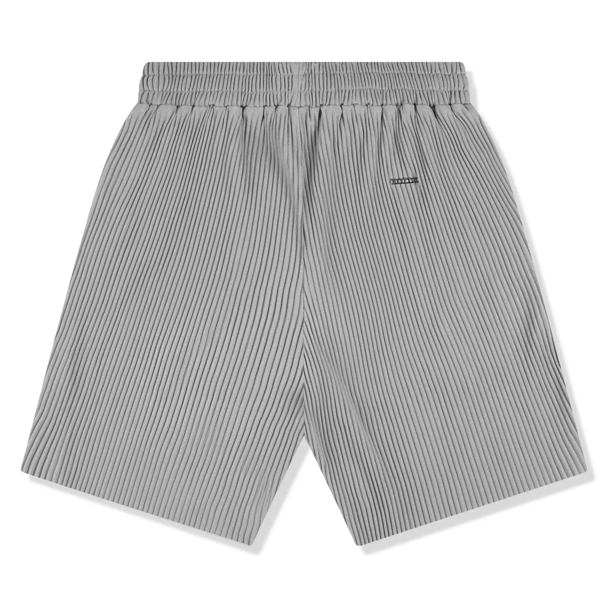 Belier Pleated Light Grey Shorts