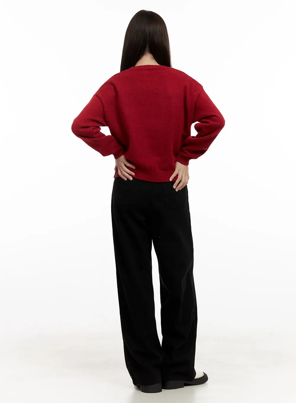 Comfy Wide-Fit Trousers ON422