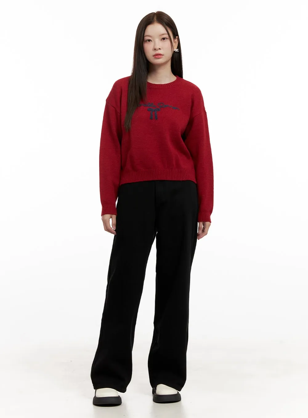 Comfy Wide-Fit Trousers ON422