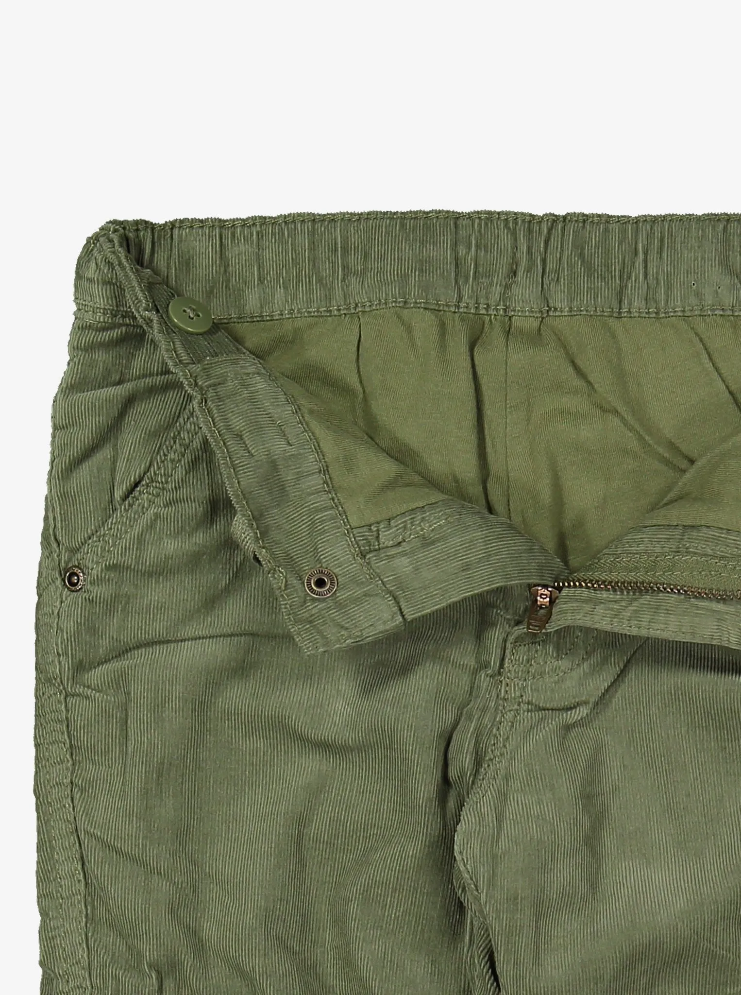 Corduroy Kids Cargo Trousers