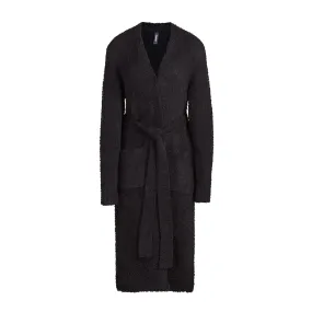 COZY KNIT ROBE  | ONYX