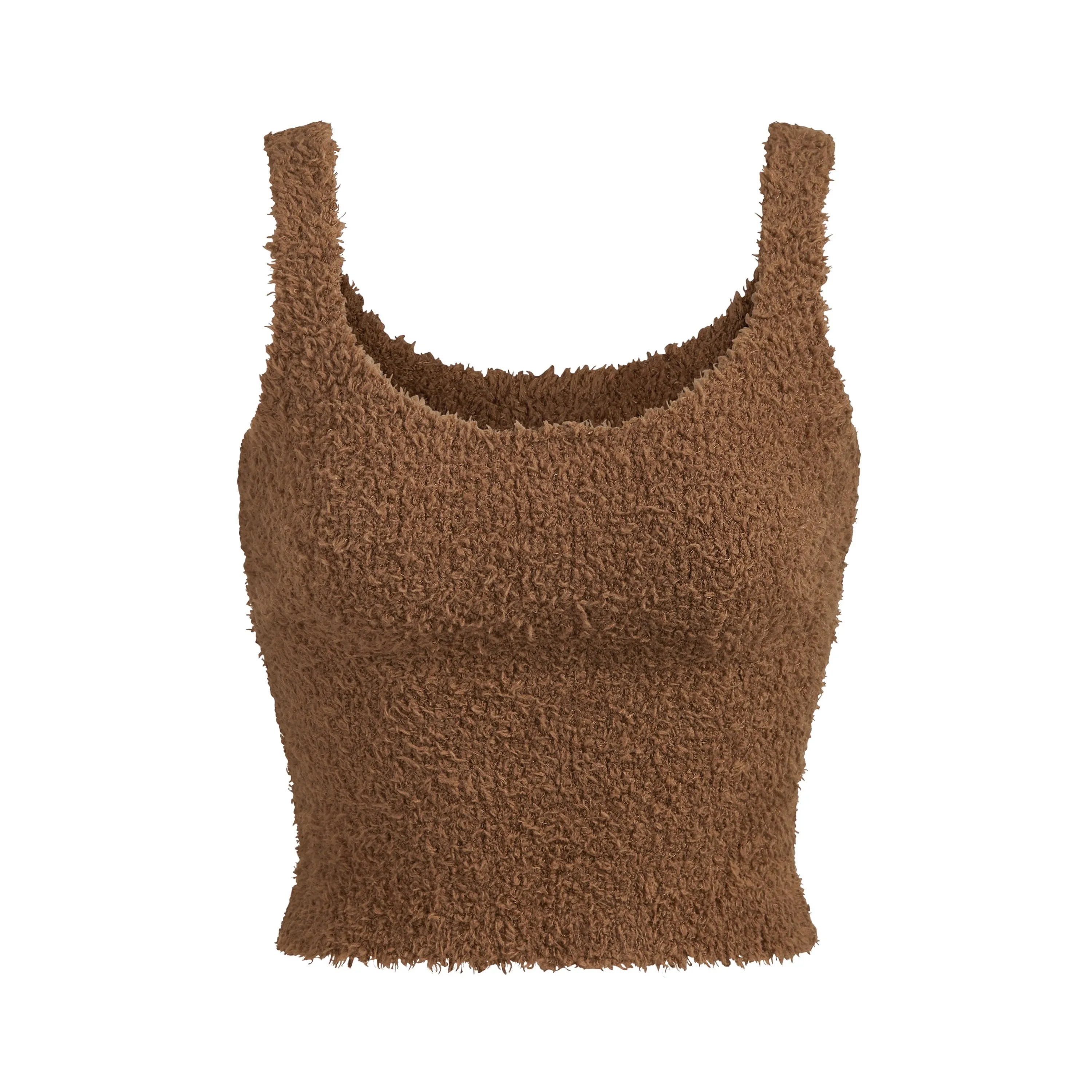 COZY KNIT TANK  | CAMEL