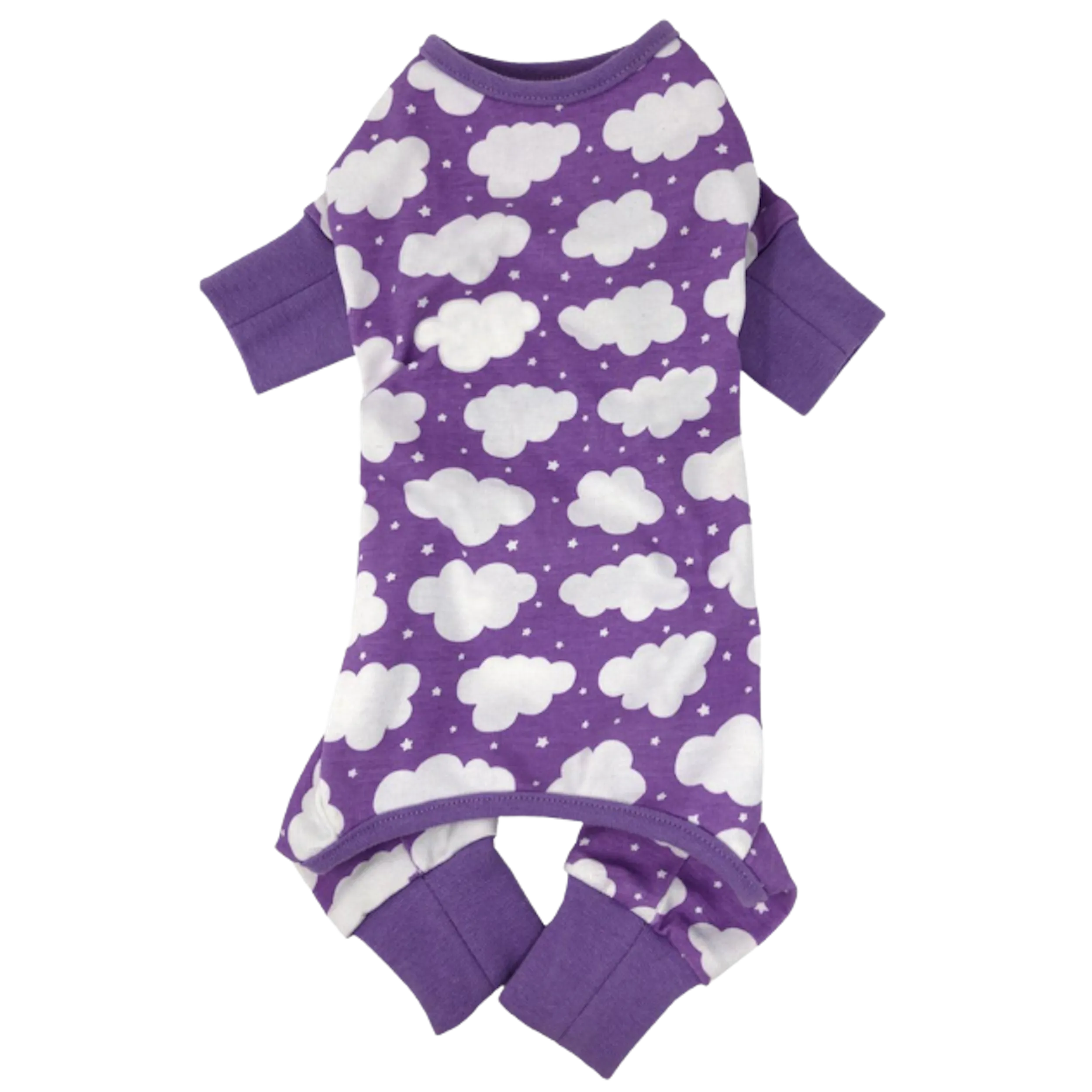 Cuddle Pup Pajamas | Fluffy Clouds Purple