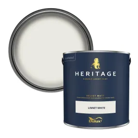 Dulux Heritage Matt Emulsion - Linnet White