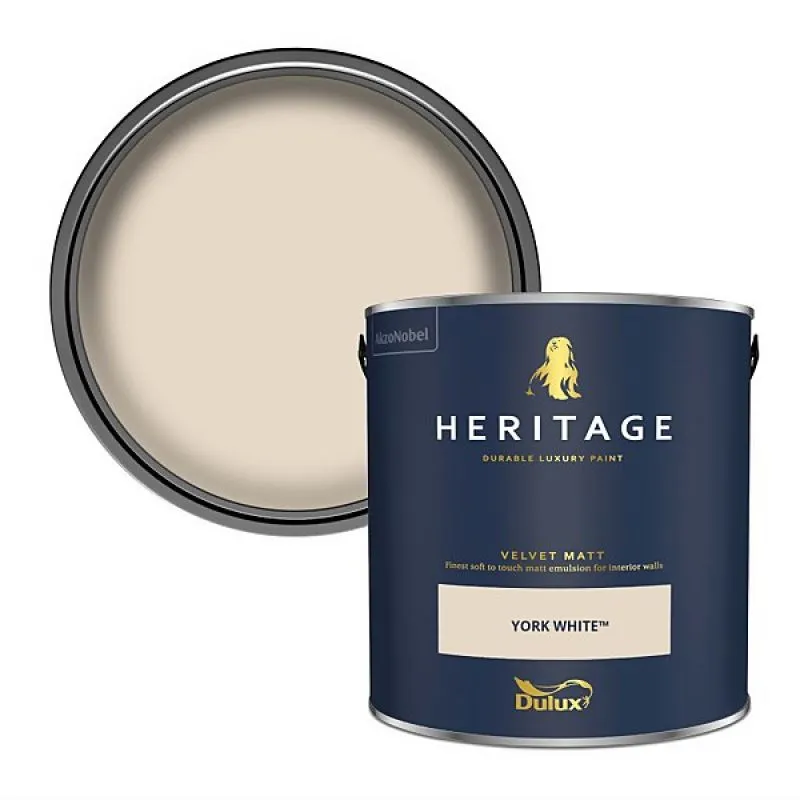 Dulux Heritage Matt Emulsion - York White