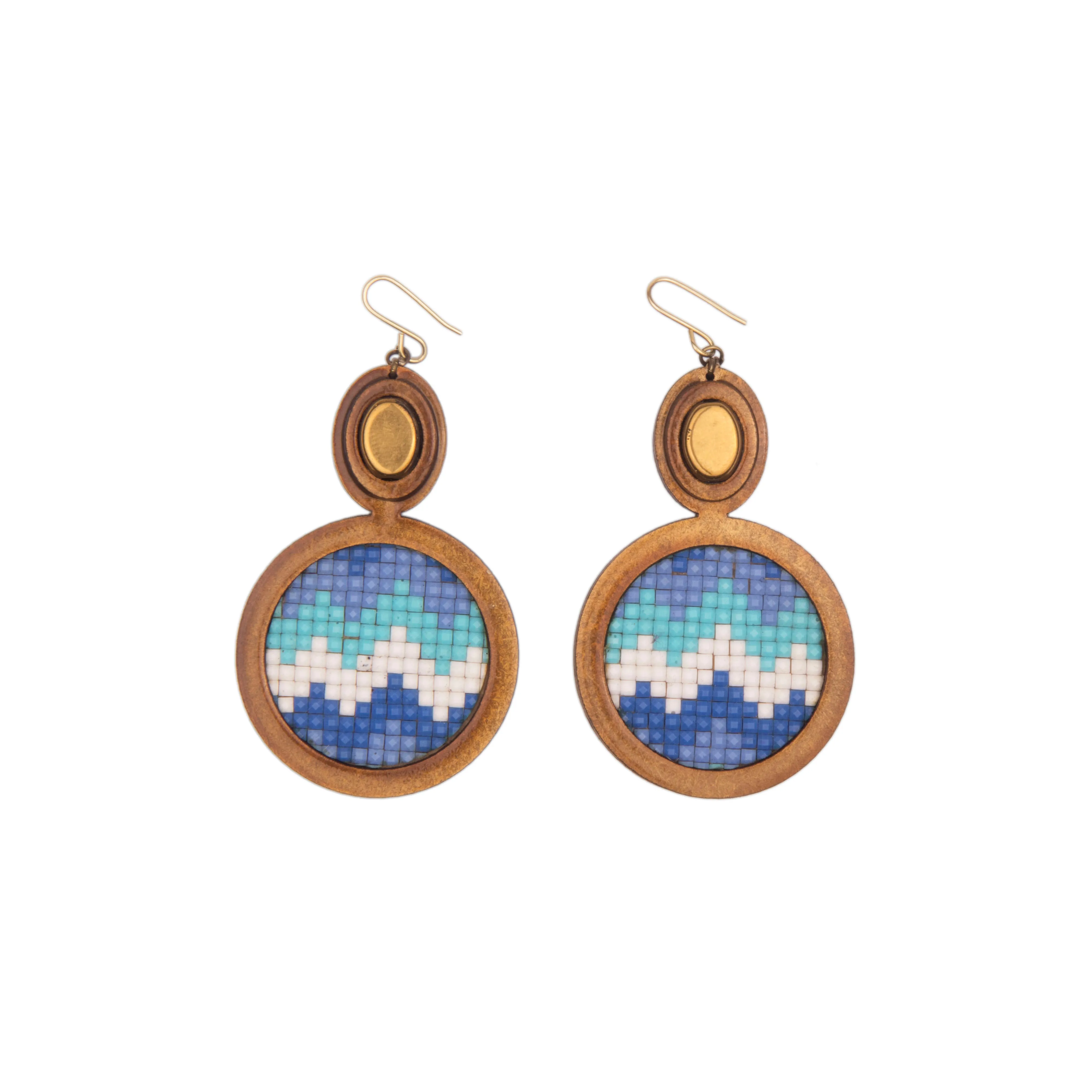 INKATURAH Peacock Pastel Earring