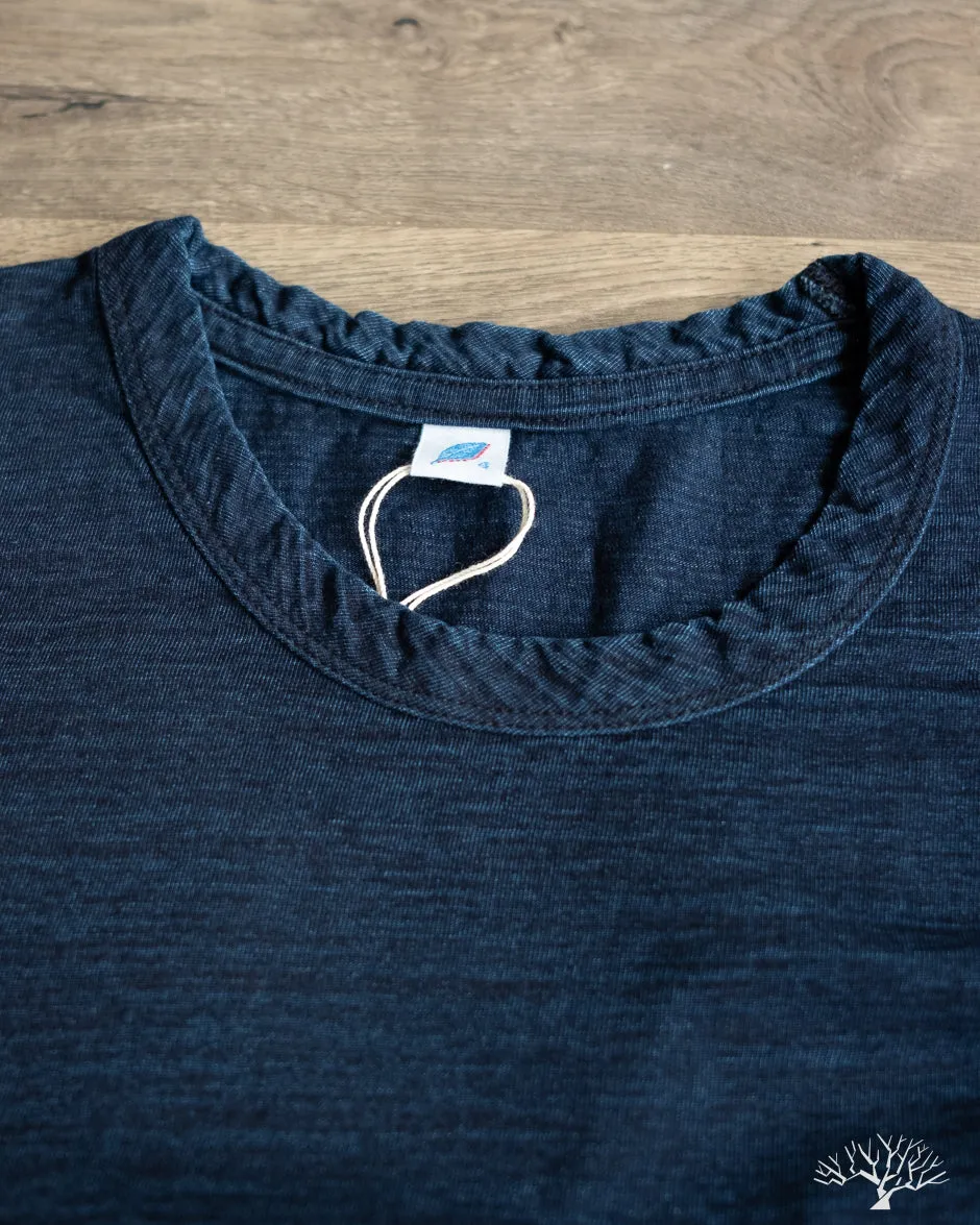 Jersey Crew Neck Tee - Dark Indigo