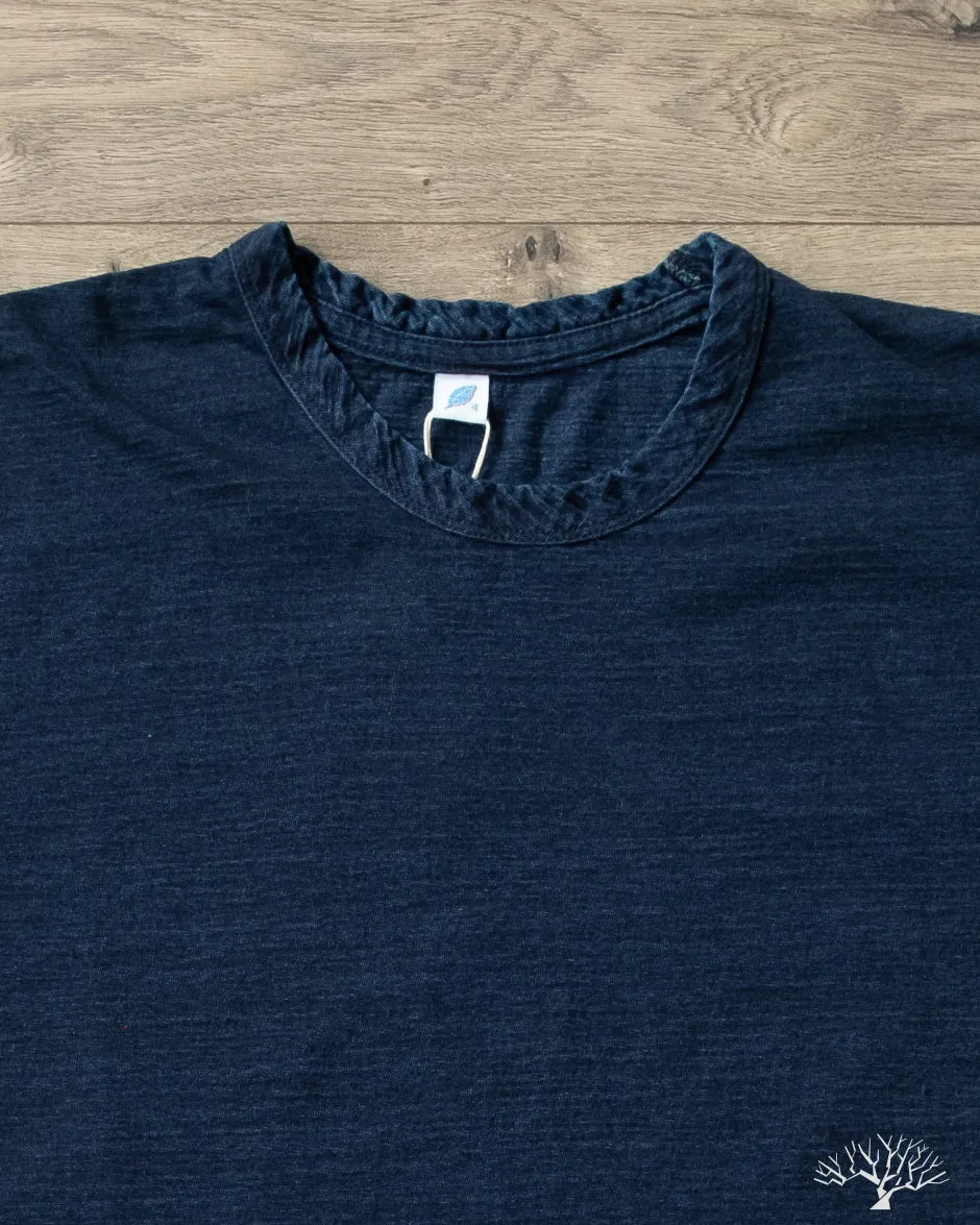 Jersey Crew Neck Tee - Dark Indigo