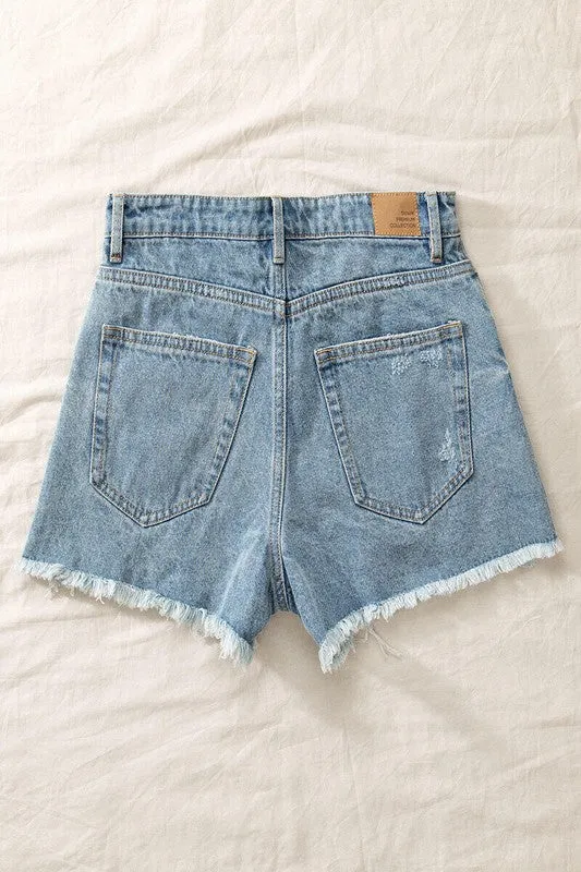 LEX SHORT -  LIGHT BLUE