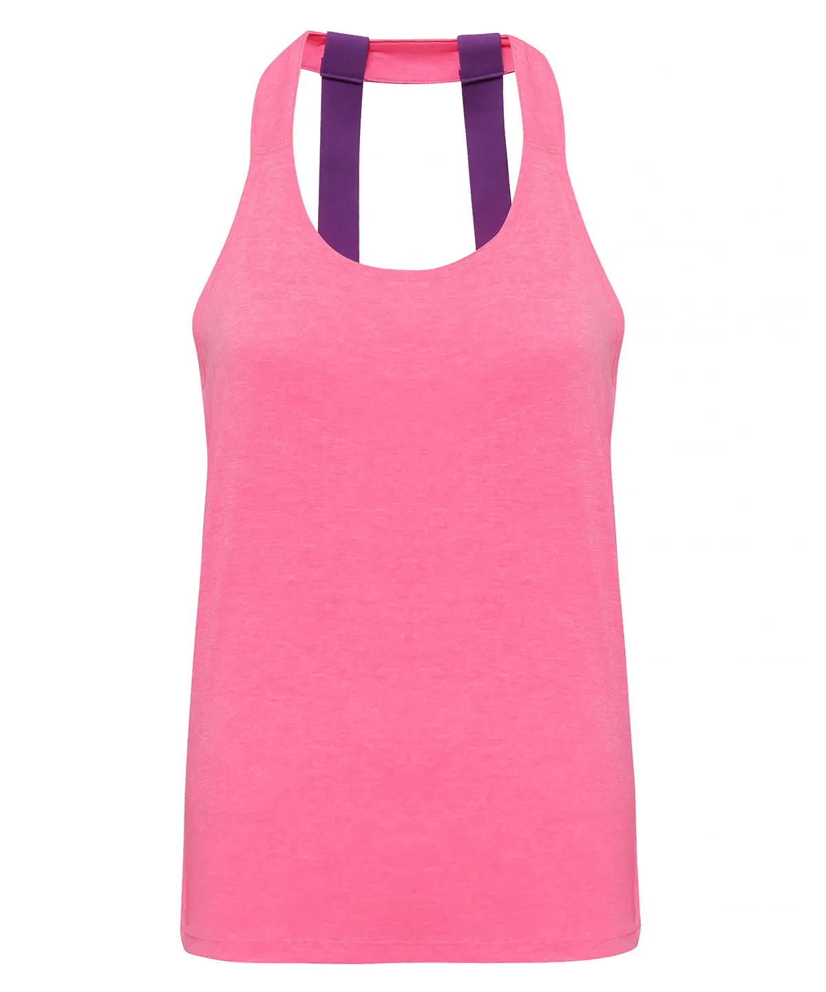 Lightning Pink Melange - Women's TriDri® double strap back vest