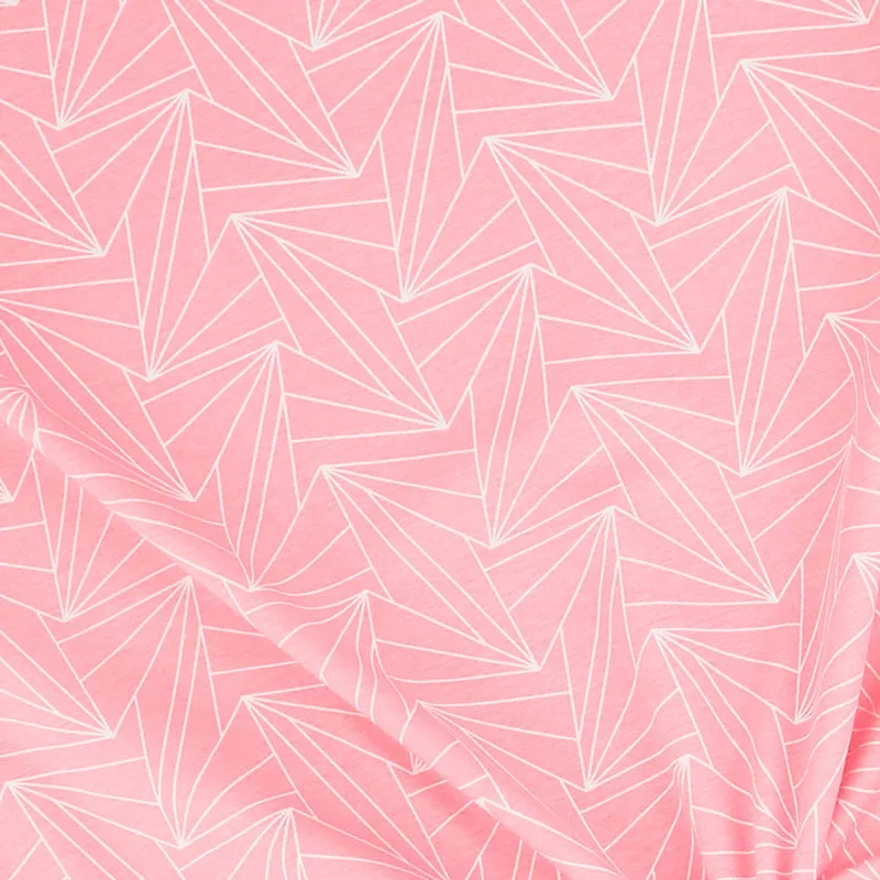 Melissa Mora - Rays Pink Knit Yardage