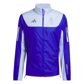 Men's Boston Marathon 25 Celebration Jacket - Lucid Blue