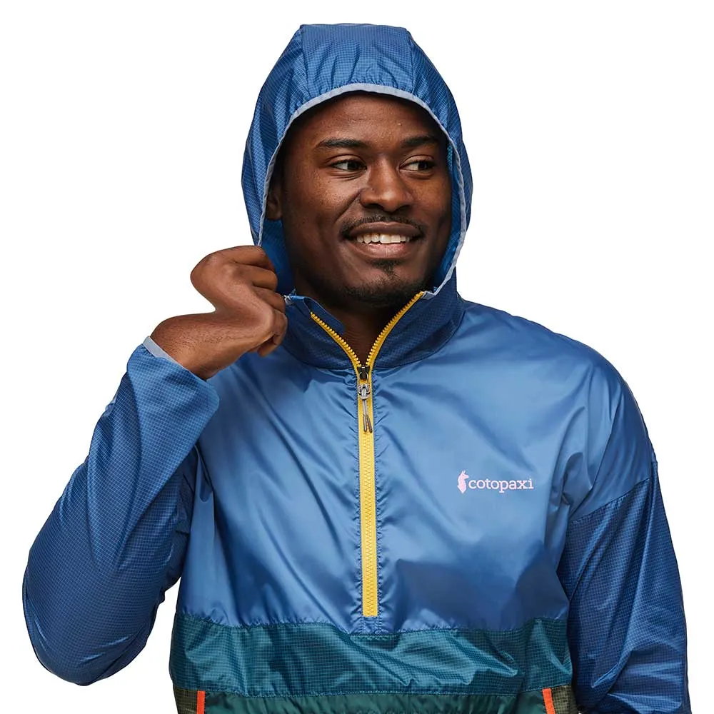 Men's Teca 1/2 Zip Windbreaker- Thumbs Up