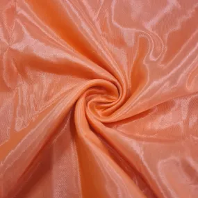 Neon Pastel Orange Solid Shantoon Fabric