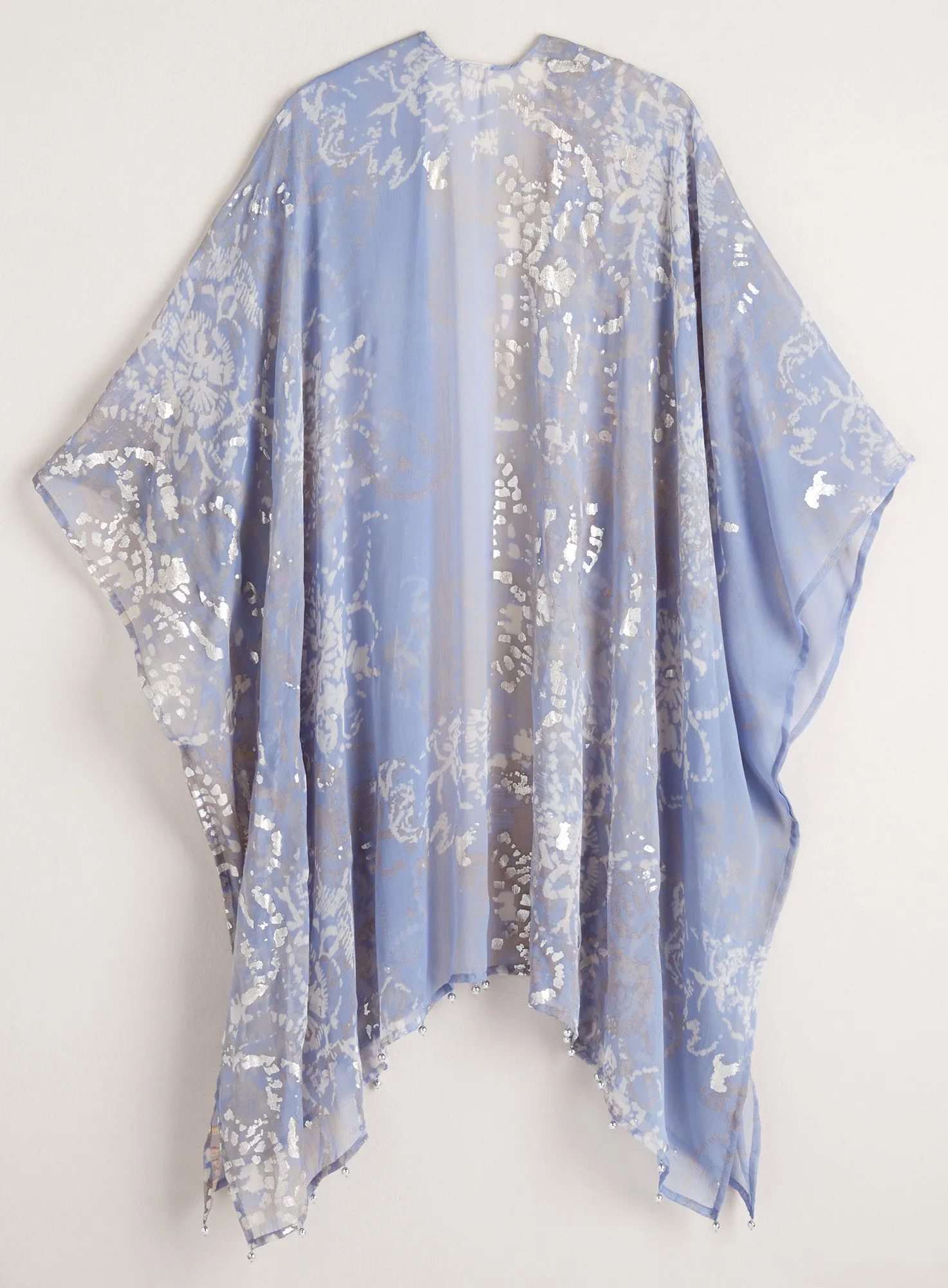 Pewter Lotus Caftan Topper