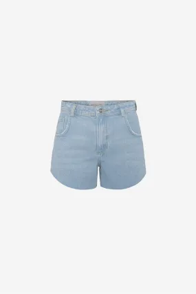 Porto Shorts Raw Light Blue