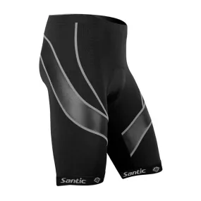 Santic Light velocity Black Men Padded Cycling Shorts