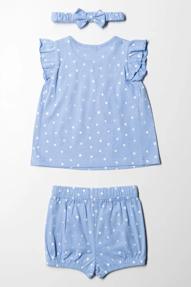 Shorts Set Light Blue