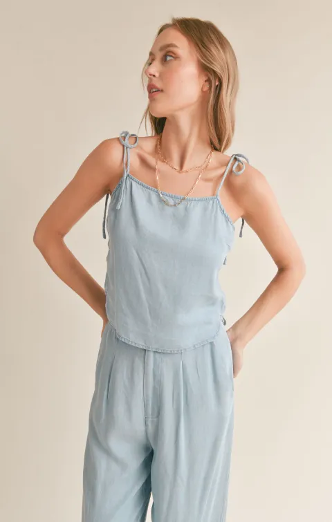 Soft Breeze Chambray Tank