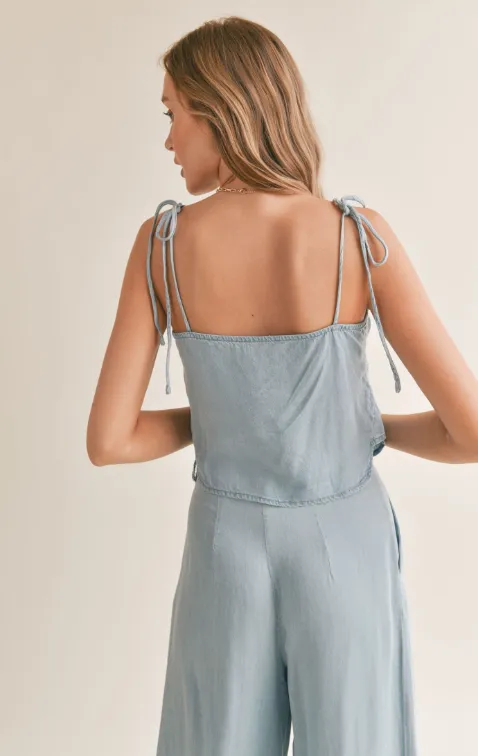 Soft Breeze Chambray Tank