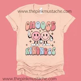 Soft Style Choose Kindness Tee/ Toddler, Youth, and Adult Sizes Available