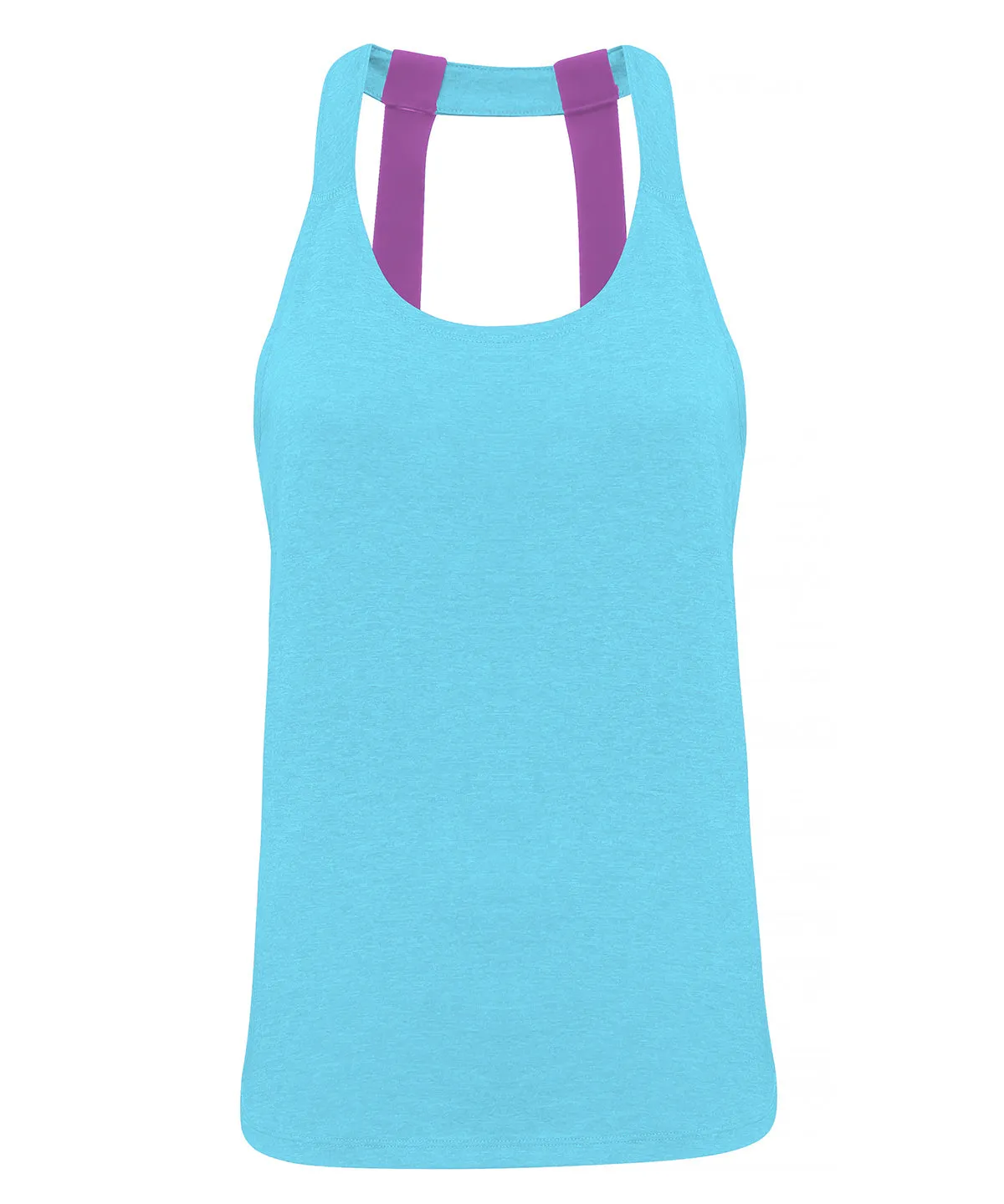 Turquoise Melange - Women's TriDri® double strap back vest