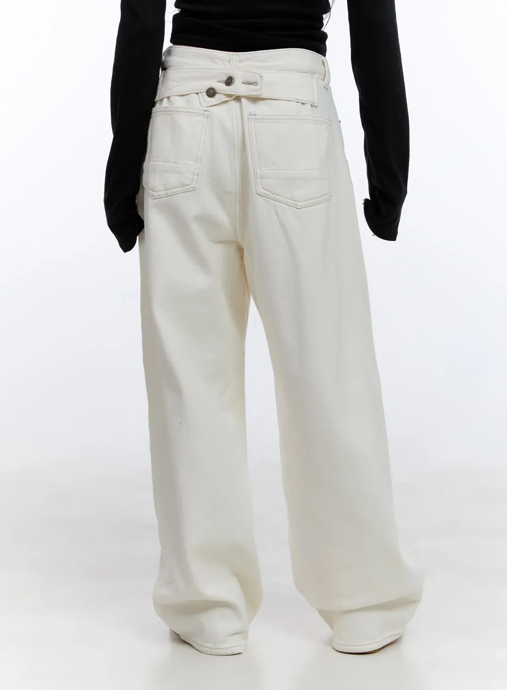 Warm Comfy Wide-Leg Trousers CD419