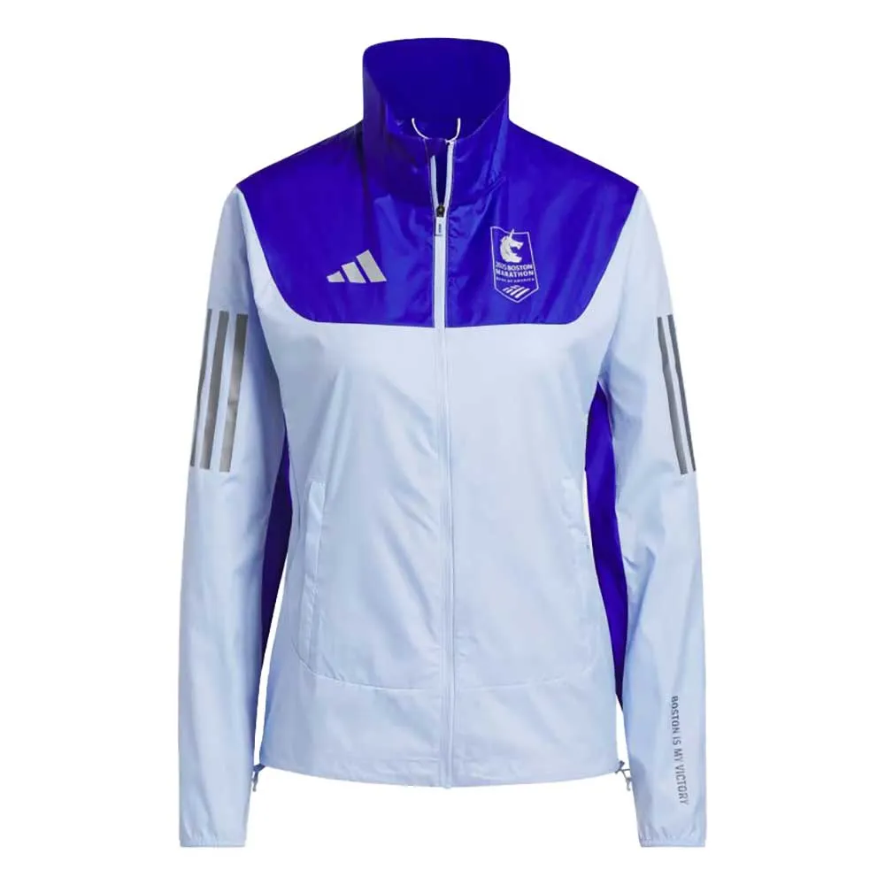 Women's Boston  Marathon 25 Celebration Jacket - Blue Dawn