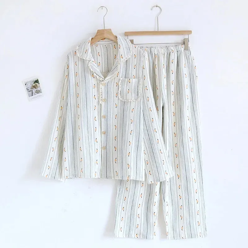 Women's Pure Cotton Pajama Set Soft Sleepwear