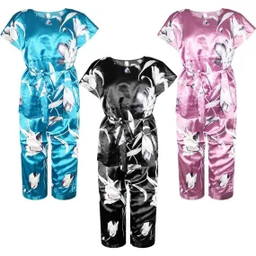 Women's Satin Pajamas - Super Trendy Pajamas - Very Soft